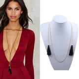 Gold Silver Color Choker Necklace