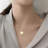 Copper Choker Multilayer Necklace