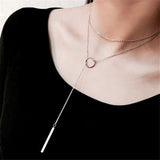 Copper Choker Multilayer Necklace