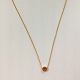 Copper Choker Multilayer Necklace