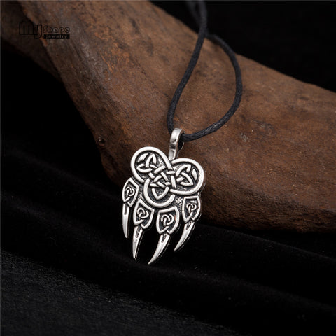 Viking Wolf Claws Necklace