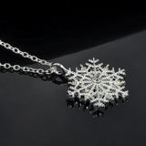 Crystal Snowflake Zircon Necklaces