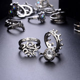 16 Pcs/set Women Ring Set