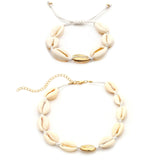 Boho Seashells Collar Choker Necklace